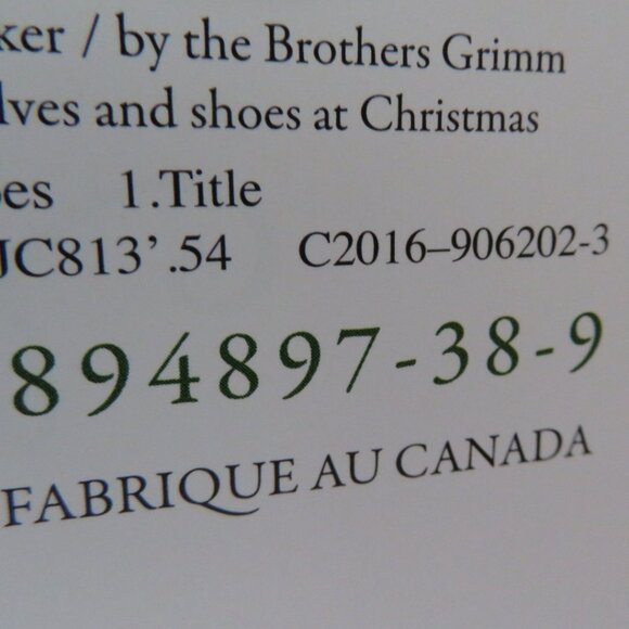 The Elves & The Shoemaker w/Fluevog Shoes Hardcover Book (K509) - Picture 5 of 6